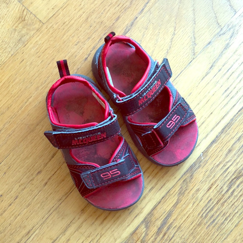 McQueen Toddler Sandals